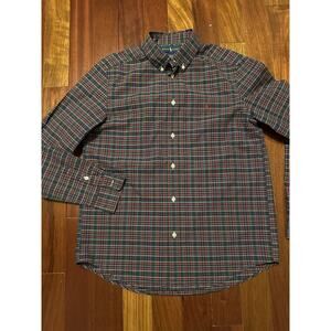 Ralph Lauren Boys’ Plaid Shirt Button XL 18-20